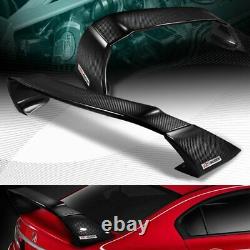 Fit 2012-2015 Honda CIVIC Sedan Real Carbon Fiber Mugen Style Rear Trunk Spoiler