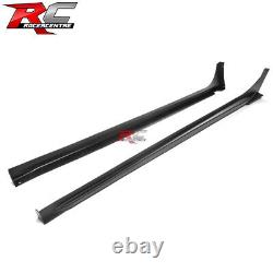 Fit 22-25 Honda Civic Sedan Hatchback Mugen Side Skirt Rocker Panel Unpainted PP