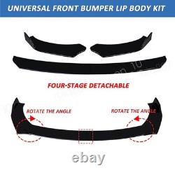Fit 96-98 Honda Civic Mugen Front Bumper Lip /Spoiler Body Kit Side+Skirt Rear