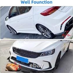 Fit 96-98 Honda Civic Mugen Front Bumper Lip /Spoiler Body Kit Side+Skirt Rear