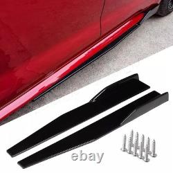 Fit 96-98 Honda Civic Mugen Front Bumper Lip /Spoiler Body Kit Side+Skirt Rear