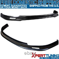 Fit 96-98 Honda Civic Polypropylene Front Bumper Lip Spoiler + Sun Window Visor