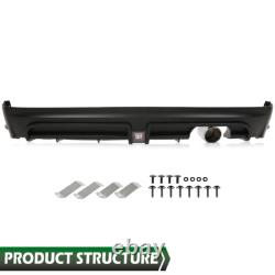 Fit For 2006-2011 Honda Civic 4 Door Air Dam Chin Diffuser Mugen Rear Bumper Lip