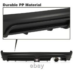 Fit For 2006-2011 Honda Civic 4dr Air Dam Chin Diffuser Mugen Rear Bumper Lip