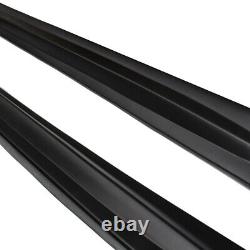 Fit for 2006-2011 Honda Civic 4 Door Mugen RR Style Side Skirts Unpainted Black