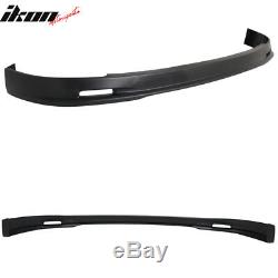 Fits 01-03 Civic 4Dr Mugen Style Front + TR Style Rear Bumper Lip Spoiler PP