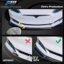 Fits 01-03 Civic 4Dr Mugen Style Front + Type R Style Rear Bumper Lip PP