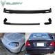 Fits 01-03 Honda Civic Em2 2dr Mugen Style Front & New Tr Style Rear Bumper Lip
