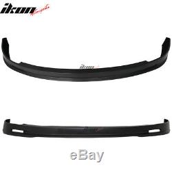 Fits 01-03 Honda Civic EM2 2DR Mugen Style Front + NEW TR Style Rear Bumper Lip