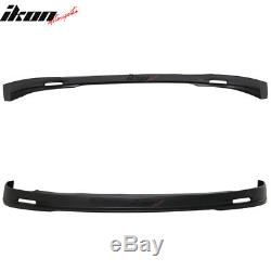 Fits 01-03 Honda Civic EM2 2DR Mugen Style Front + NEW TR Style Rear Bumper Lip