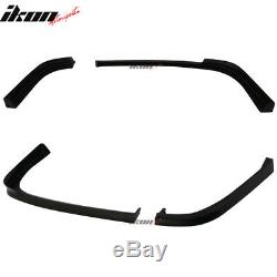 Fits 01-03 Honda Civic EM2 2DR Mugen Style Front + NEW TR Style Rear Bumper Lip