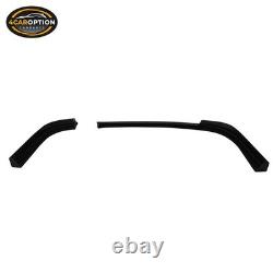 Fits 01-03 Honda Civic EM2 2DR Mugen Style Front + Type R Style Rear Bumper Lip