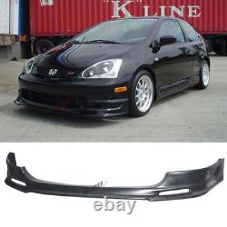 Fits 02-05 Honda Civic Si Hatchback Mugen Front Bumper Lip Spoiler Unpainted PU