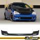 Fits 02-05 Honda Civic Si Hatchback Mugen Style Front Bumper Lip Spoiler Pu