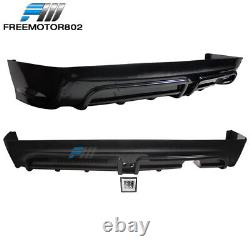 Fits 06-08 Civic Mugen Style Front Lip + Rear Lip with Clear 3rd LED Light