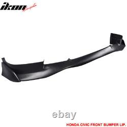 Fits 06-08 Honda Civic 4DR Front Bumper Lip Mugen SI Style PU Spoiler Splitter