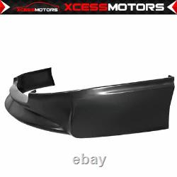 Fits 06-08 Honda Civic 4Door Mug Style Front Bumper Lip Spoiler Unpainted PU