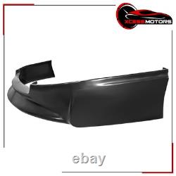 Fits 06-08 Honda Civic 4Dr Front Bumper Lip PU + Mug Style Side Window Visors