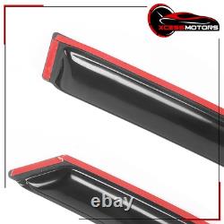 Fits 06-08 Honda Civic 4Dr Front Bumper Lip PU + Mug Style Side Window Visors