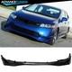 Fits 06-08 Honda Civic Sedan 4dr Mugen Si Style Front Bumper Lip Lower Splitter