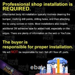 Fits 06-08 Honda Civic Sedan Mugen Si Style Front Bumper Chin Spoiler Lip Kit