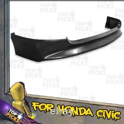 Fits 06-08 Honda Civic Sedan Mugen Style Front Bumper Chin Spoiler Lip Kit