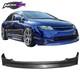 Fits 06-08 Honda Civic Sedan Mugen Style Front Bumper Lip Kit Unpainted Pu