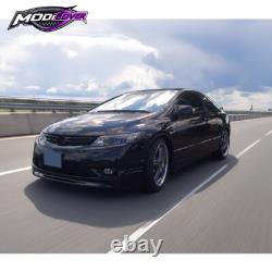 Fits 06-08 Honda Civic Sedan Mugen Style Front Bumper Lip Kit Unpainted PU