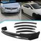 Fits 06-08 Honda Civic Sedan Mugen Style Front Bumper Lip + Slim Window Visors
