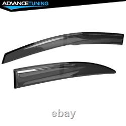 Fits 06-08 Honda Civic Sedan Mugen Style Front Bumper Lip + Slim Window Visors
