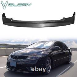 Fits 06-08 Honda Civic Sedan Mugen Style Front Bumper Lip Spoiler Splitter PU