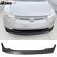 Fits 06-08 Honda Civic Sedan Mugen Style Unpainted Front Lip Chin Spoiler Pu