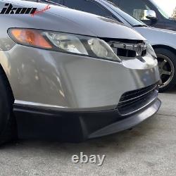 Fits 06-08 Honda Civic Sedan Mugen Style Unpainted Front Lip Chin Spoiler PU