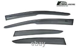 Fits 06-11 4Dr Sedan Civic Mugen 2 Style Window Visors Rain Guard FD2 FA2 CSX Si