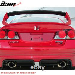 Fits 06-11 Civic Mugen RR Carbon Top Trunk Spoiler Painted Royal Blue Pearl