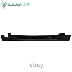 Fits 06-11 Honda Civic 2DR Side Skirt Mugen Style PU Rocker Panel Extension Pair