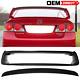 Fits 06-11 Honda Civic 4 Door Mugen Style Rear Trunk Wing + Roof Spoiler (abs)