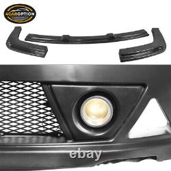 Fits 06-11 Honda Civic 4Door Sedan MUG RR PP Front Bumper & ABS Lip USDM