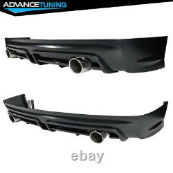Fits 06-11 Honda Civic 4Dr Mugen RR Rear Diffuser Twin Outlet with Red 3rd Light