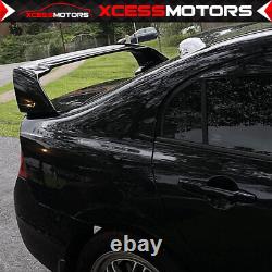 Fits 06-11 Honda Civic 4Dr Sedan Mug Style Trunk Spoiler Wing Gloss Black ABS