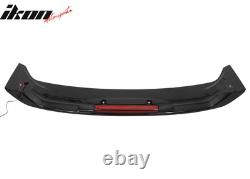 Fits 06-11 Honda Civic 4Dr Si Style Trunk Spoiler WithLED Painted #NH731P Black