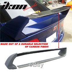 Fits 06-11 Honda Civic 4Dr Trunk Spoiler Wing Mugen RR Carbon Fiber