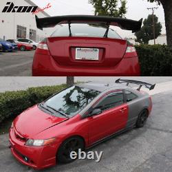 Fits 06-11 Honda Civic 57 JDM Racing GT Trunk Spoiler WithBracket Carbon Fiber CF