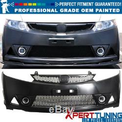 Fits 06-11 Honda Civic MU RR Style PP Front Bumper Cover OEM Painted Color