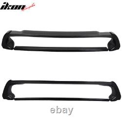 Fits 06-11 Honda Civic Mugen RR Carbon Top Trunk Spoiler Painted #NH731P Black