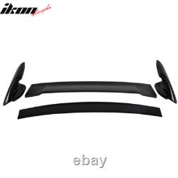 Fits 06-11 Honda Civic Mugen RR Carbon Top Trunk Spoiler Painted #NH731P Black