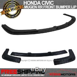 Fits 06-11 Honda Civic Mugen RR Front Bumper Lip Spoiler