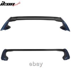 Fits 06-11 Honda Civic Mugen Style Carbon Top Trunk Spoiler Painted #B537M Blue