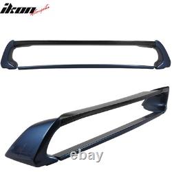 Fits 06-11 Honda Civic Mugen Style Carbon Top Trunk Spoiler Painted #B537M Blue