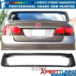 Fits 06-11 Honda Civic Mugen Style Painted ABS Trunk Spoiler OEM Painted Color